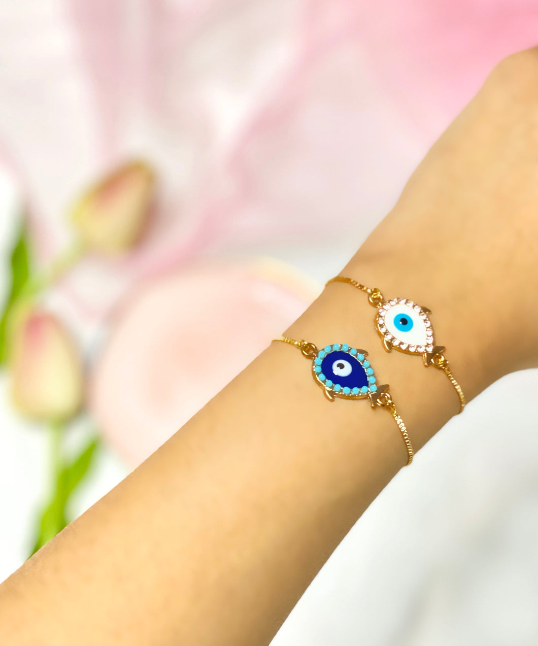 Fish Evil Eye Bracelets